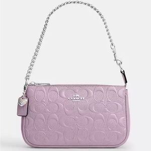Coach Lavender Embossed Nolita 19